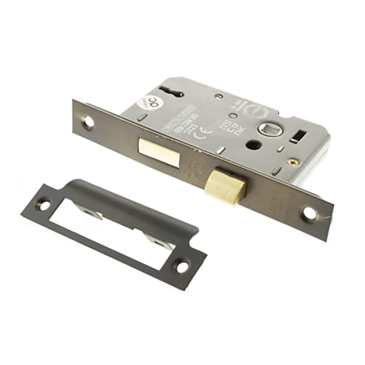 Bolt Through 3 Lever Sashlock - 65mm Case - 44mm Backset - Urban Dark Bronze