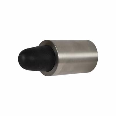 Projection Door Stop - 75mm Projection - Satin Stainless Steel