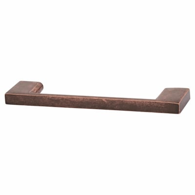 9mm Slim D-Bar Cabinet Pull Handle - 96mm Centres - Antique Copper