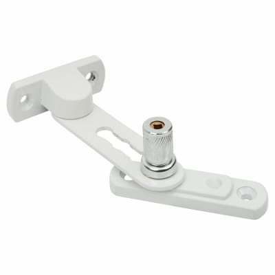 Child Safety Window Restrictor - 85 x 70 x 18mm - White - Pack of 1 with 1 Key