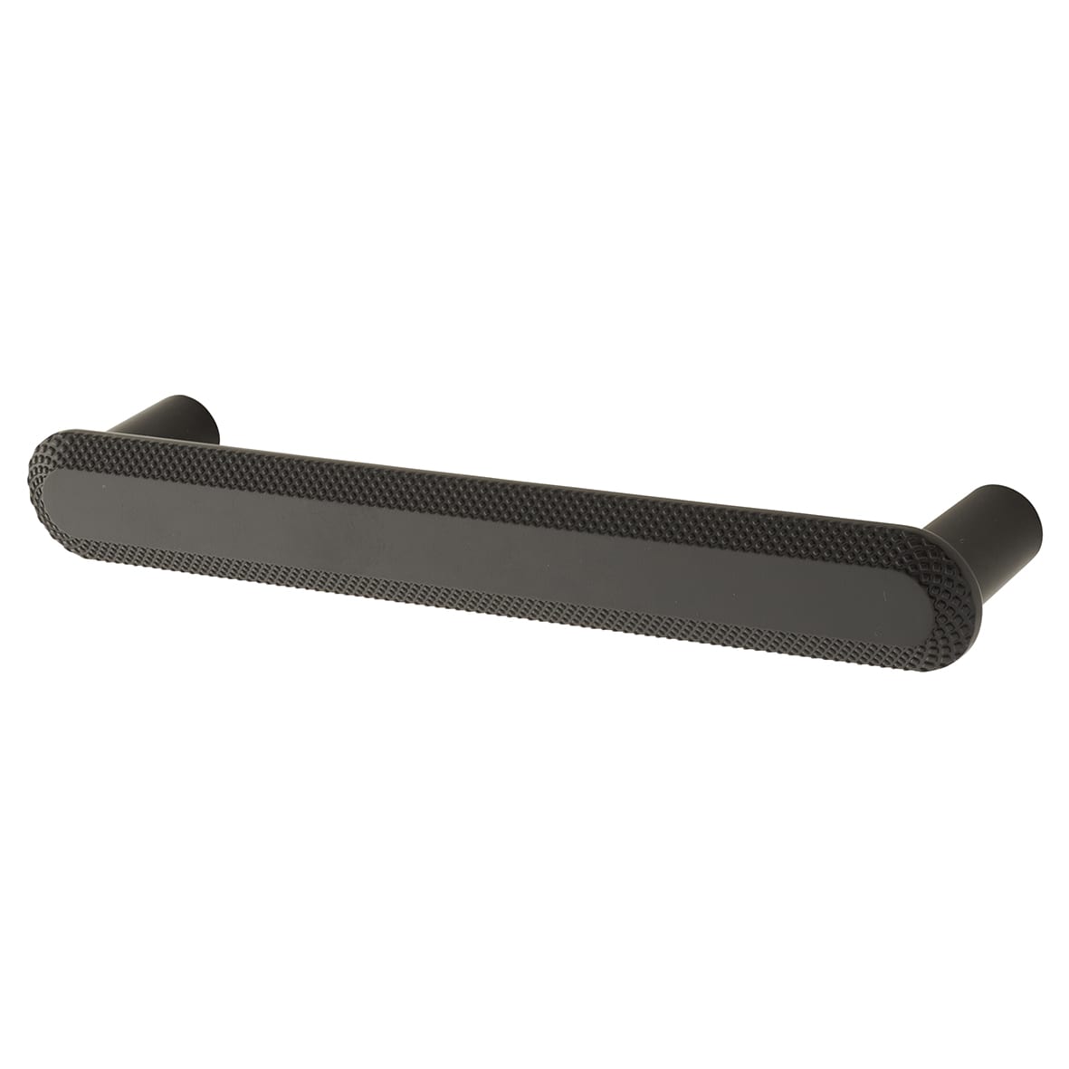 Morley 19mm Bobbled D-Bar Cabinet Pull Handle - 128mm Centres - Matt Black