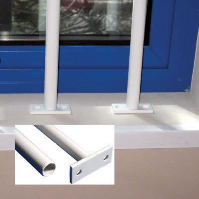 Reveal Face Fix Window Bar - 18-30" - White 350879P