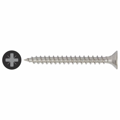 R2 Retinox Pozi Countersunk Wood Screws - 4.5 x 30mm - A2 Stainless Steel - Pack of 200