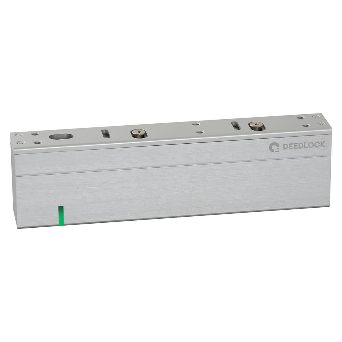Slimline Electromagnetic Single Door Lock - 280kg Holding Force - 12/24v DC - Monitored