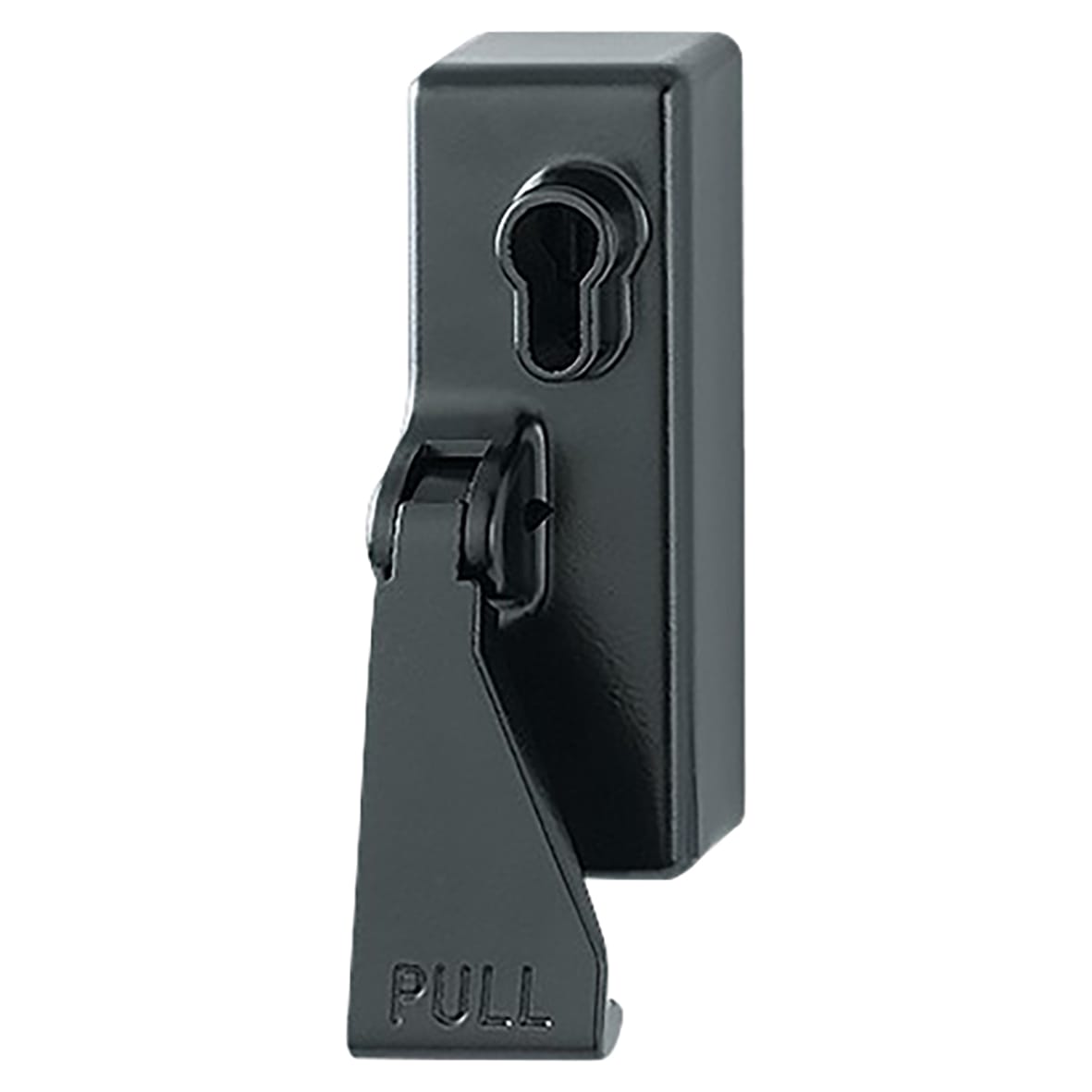Outside Access Device without Cylinder - Lift Pad - Matt Black