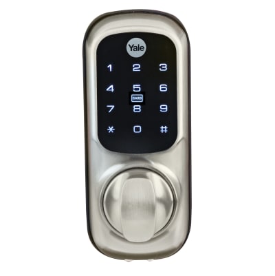 Keyless Connected Ready Smart Lock - No Module - Satin Nickel - YD-01-CON-NOMOD-SN