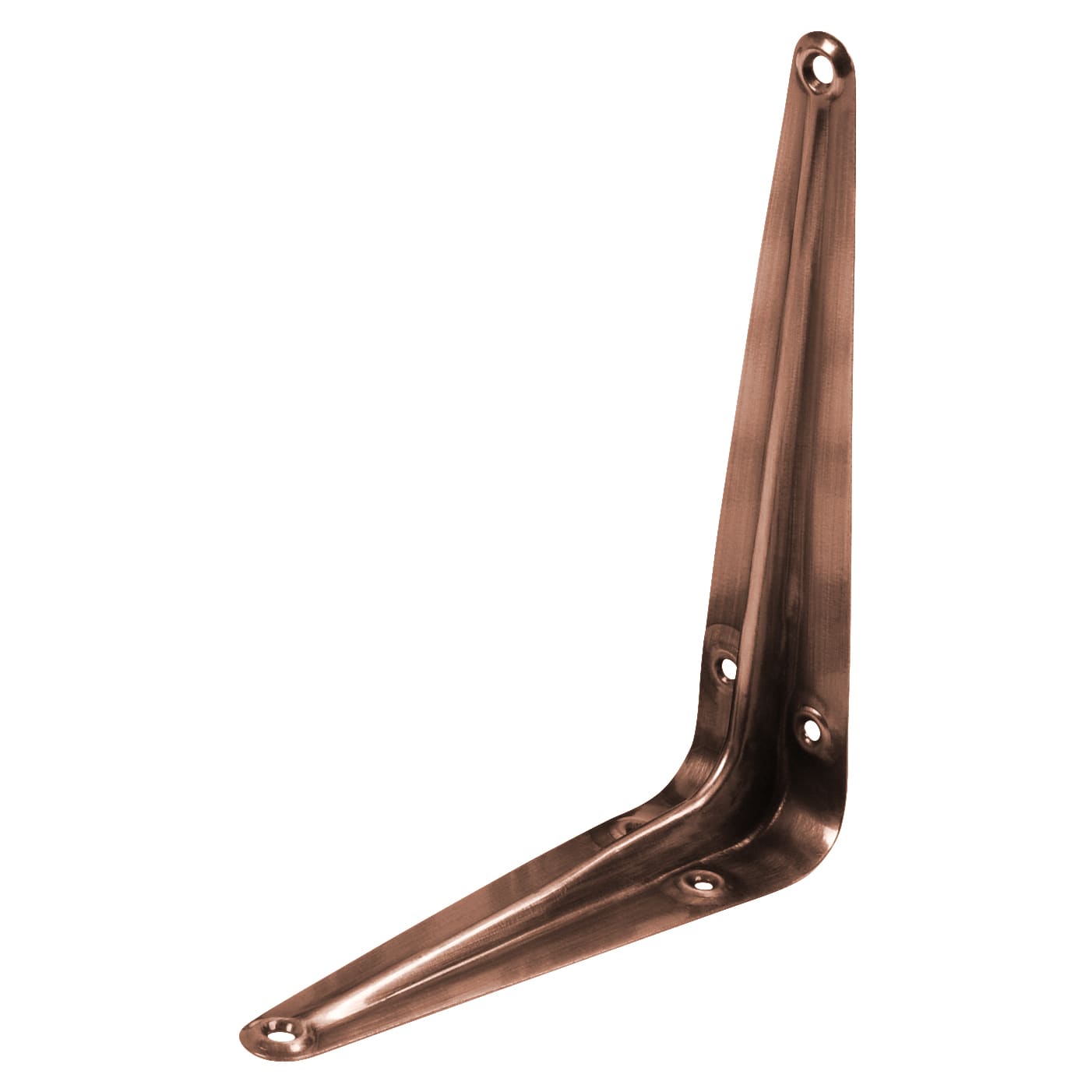 London Pattern Shelf Bracket - 150 x 125mm - Antique Copper 293789P