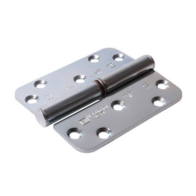 (H101) Hi-Load Lift-Off Grade 11 Butt Fire Door Hinge -100x88x3mm - Right -Zinc Plate