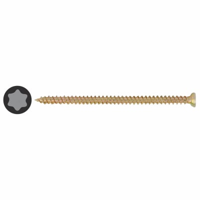 Concrete Frame Screw - 7.5 x 102mm - Pack of 100