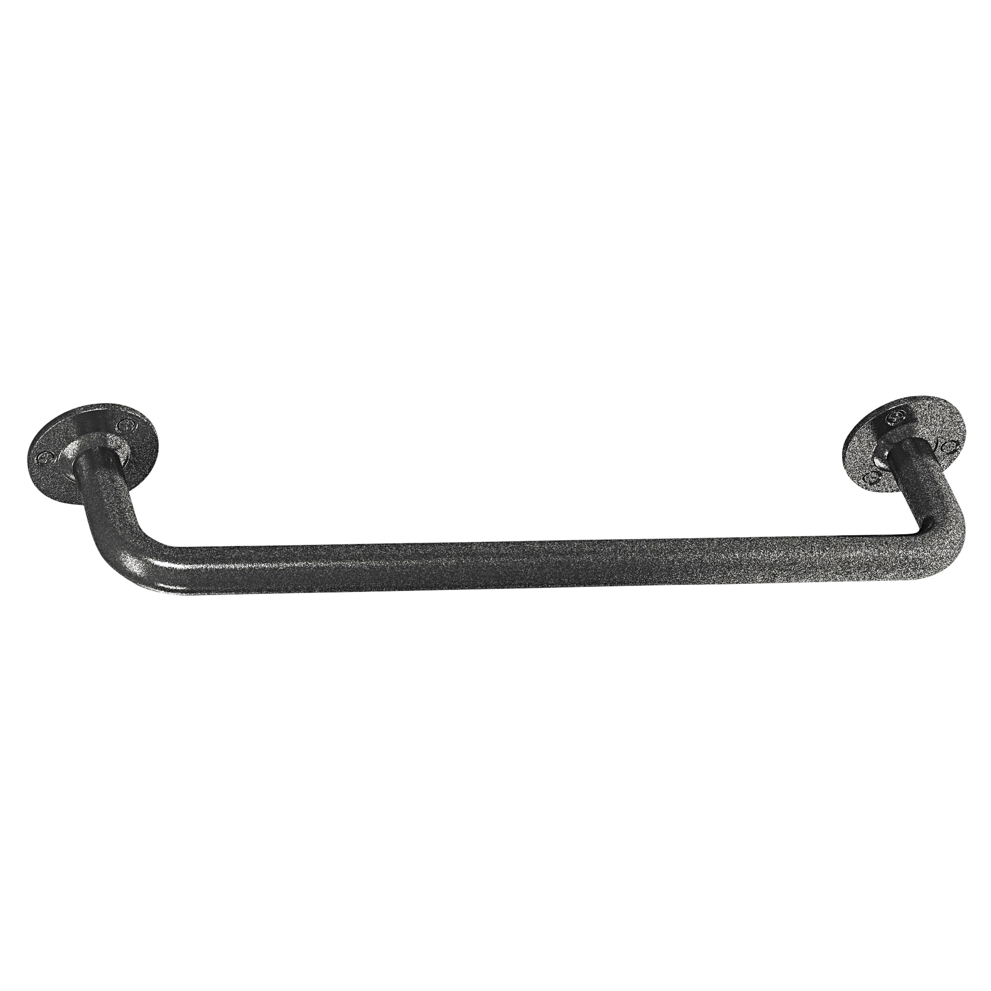25mm Steel Grab Rail - 457mm Length - Pewter