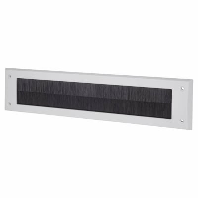 Brush Seal Interior Letter Tidy - 340 x 80mm - White