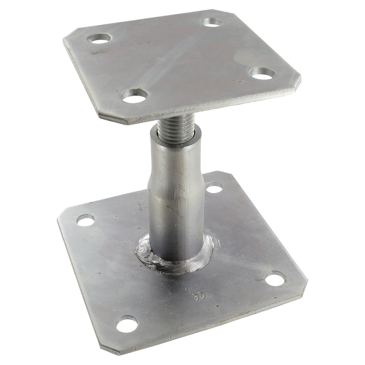 APB Adjustable Elevated Post Base for 100-200mm Posts - 100-150mm Height