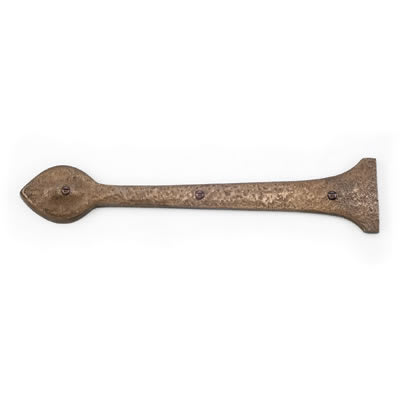 Tudor Door Hinge Front - 457mm Length - Oil Rubbed Bronze