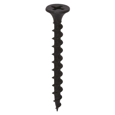 Coarse Thread Bugle Head Drywall Screws - 3.5 x 38mm - Dark Grey Phosphate - Pack of 1000