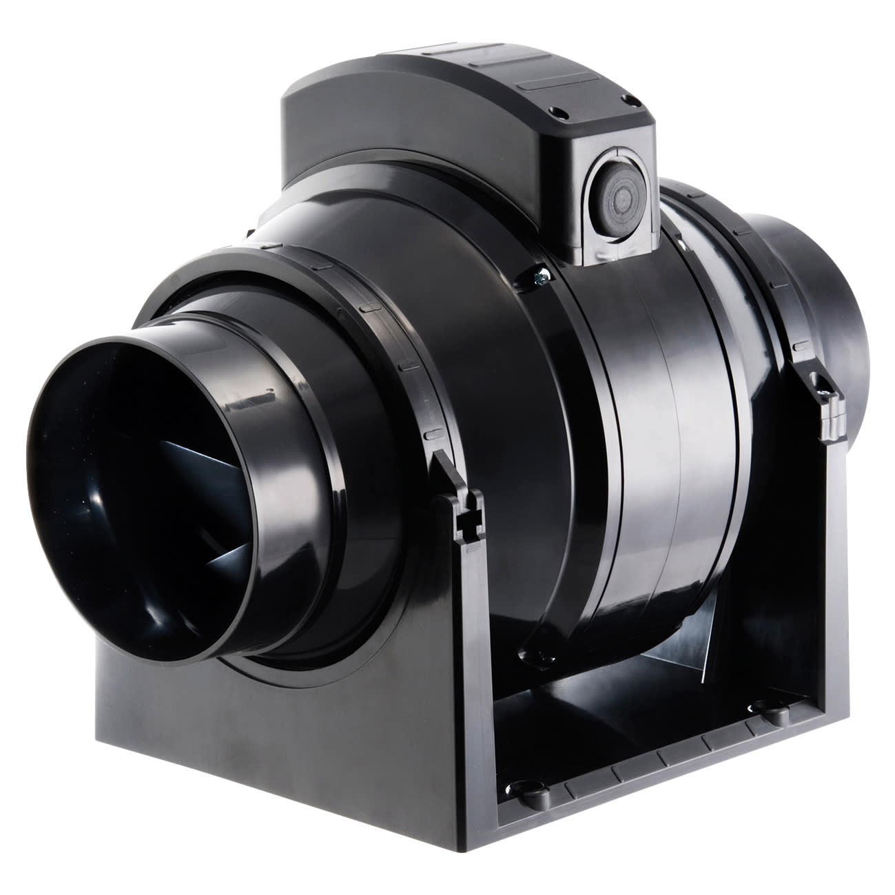 MF200S MixFlo Bathroom Induct Fan - 8"/200mm - Black
