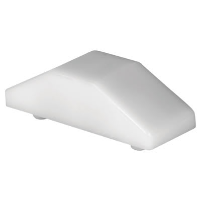 Cockspur Wedge - 12.5mm Height - White - Pack of 10