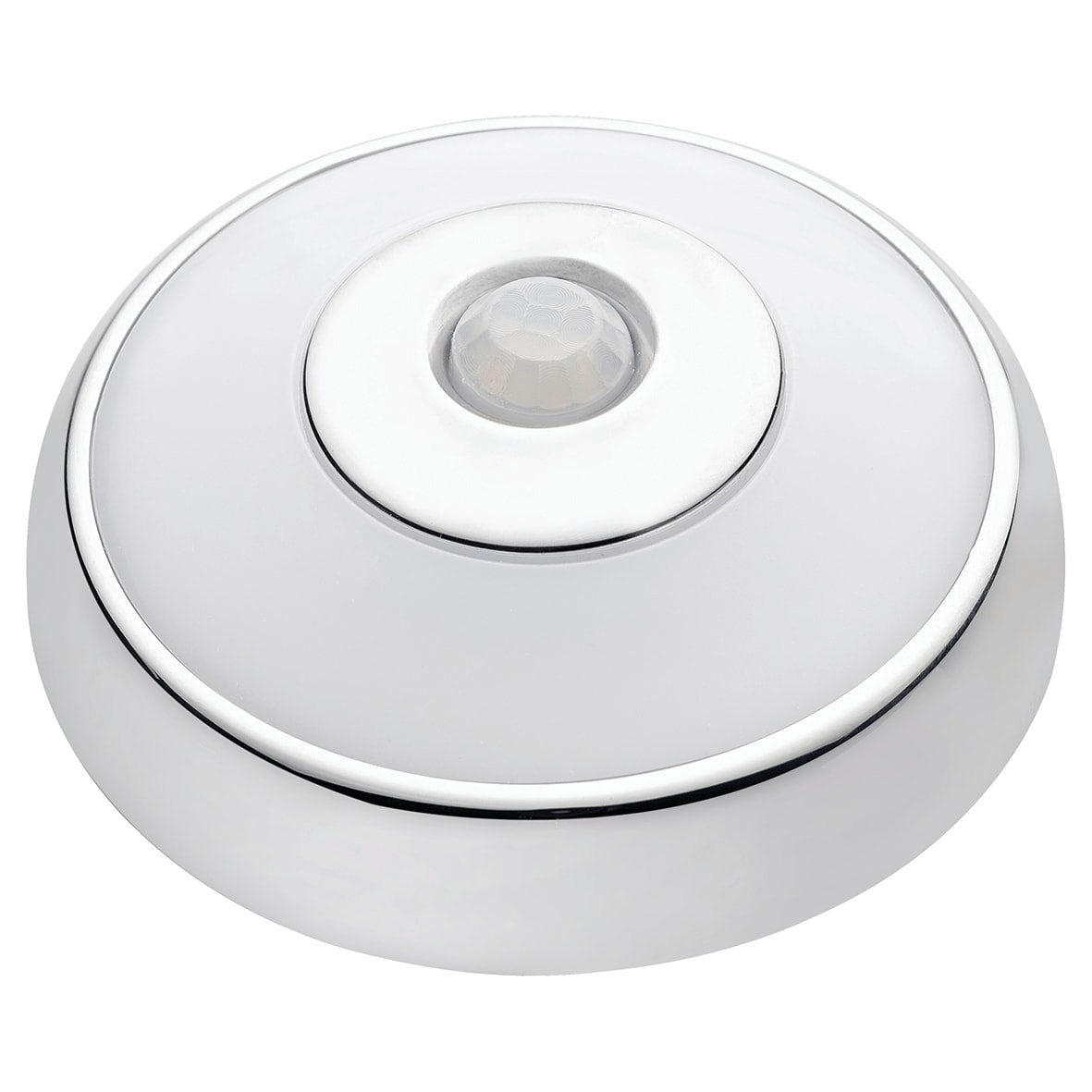 Magnum 0.4W Rechargeable Round Cabinet Downlight & PIR - 4200K Cool White - Stainless Steel