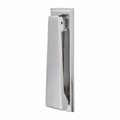 Marcus Slim Door Knocker - Polished Chrome - 165 x 40mm