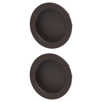 Marcus Round Flush Pull Handles - Matt Bronze 746098P